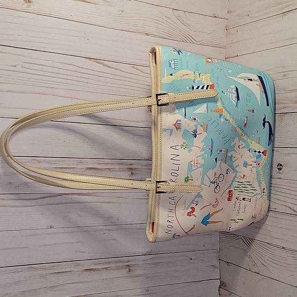 Spartina 449 Outer Banks Map Tote - Multicolor - Picture 4 of 16